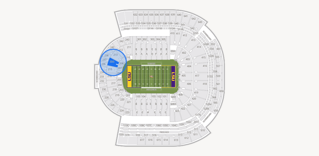 Tiger Stadium Seating Chart