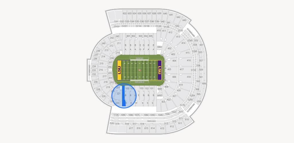 Tiger Stadium Seating Chart