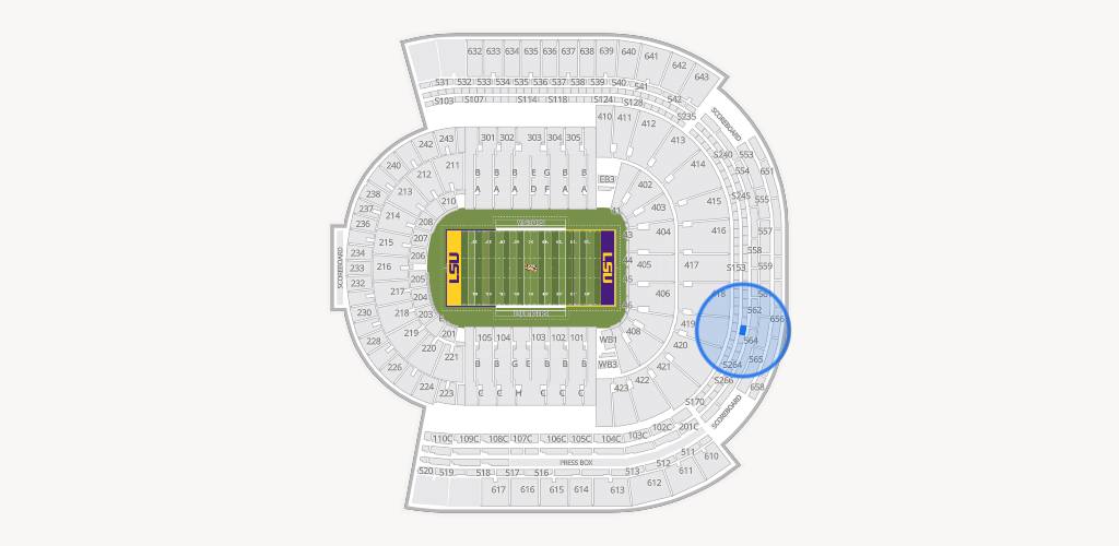 Tiger Stadium Seating Chart