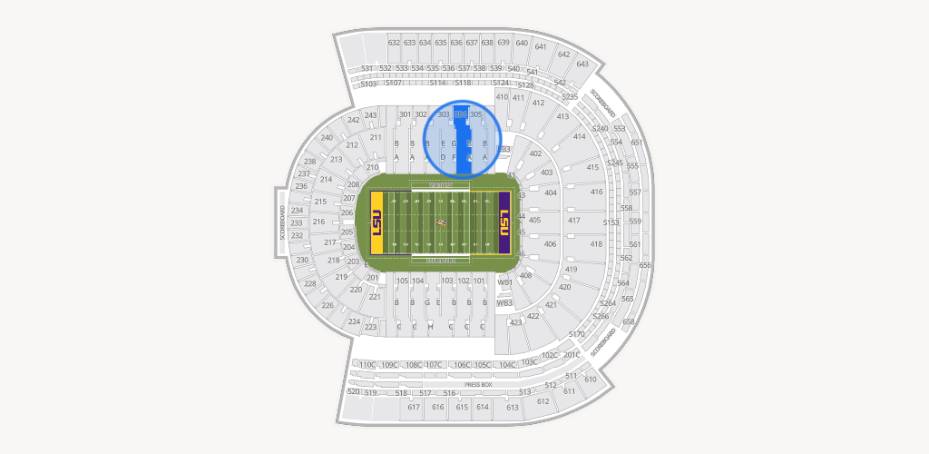 Tiger Stadium Seating Chart