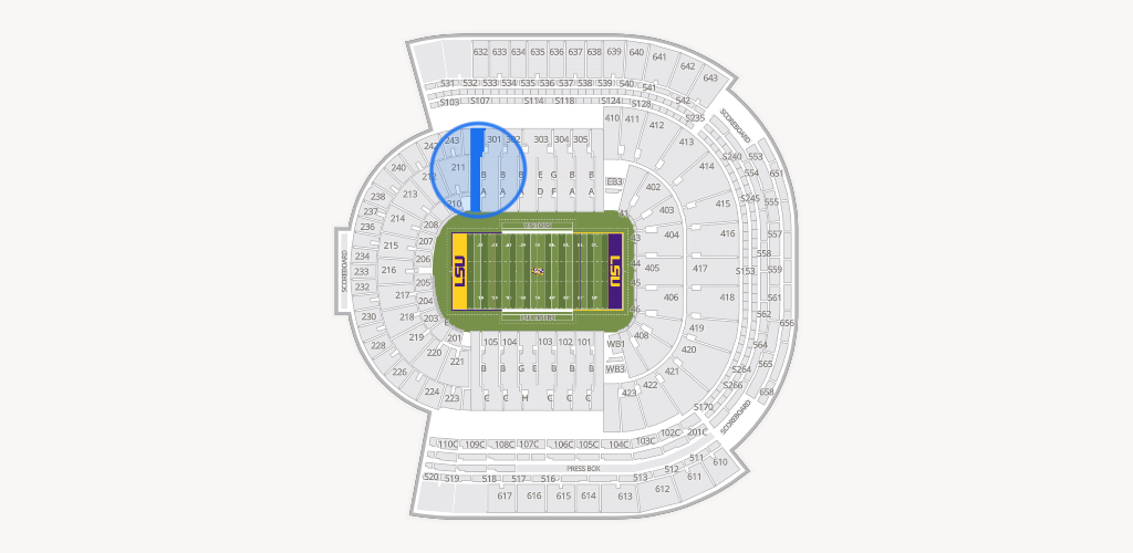 Tiger Stadium Seating Chart