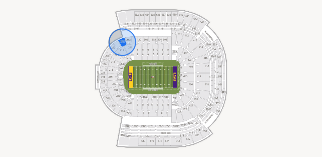Tiger Stadium Seating Chart