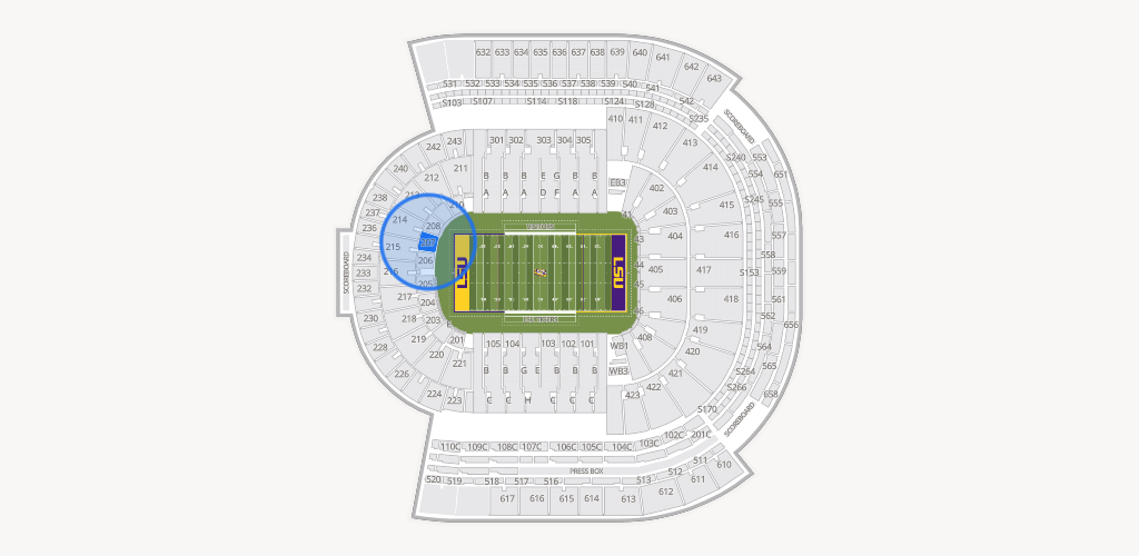 Tiger Stadium Seating Chart