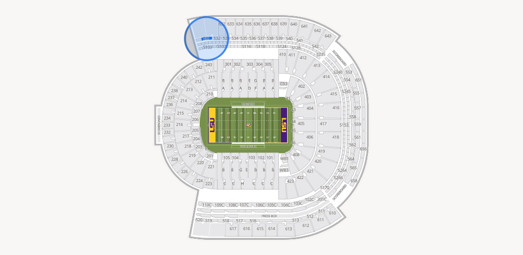 Tiger Stadium Seating Chart