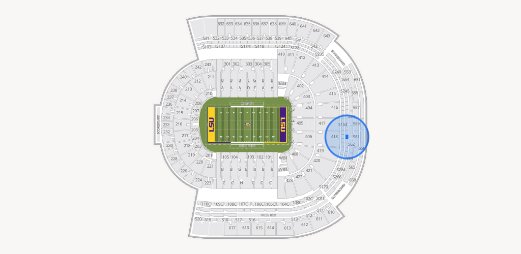 Tiger Stadium Seating Chart
