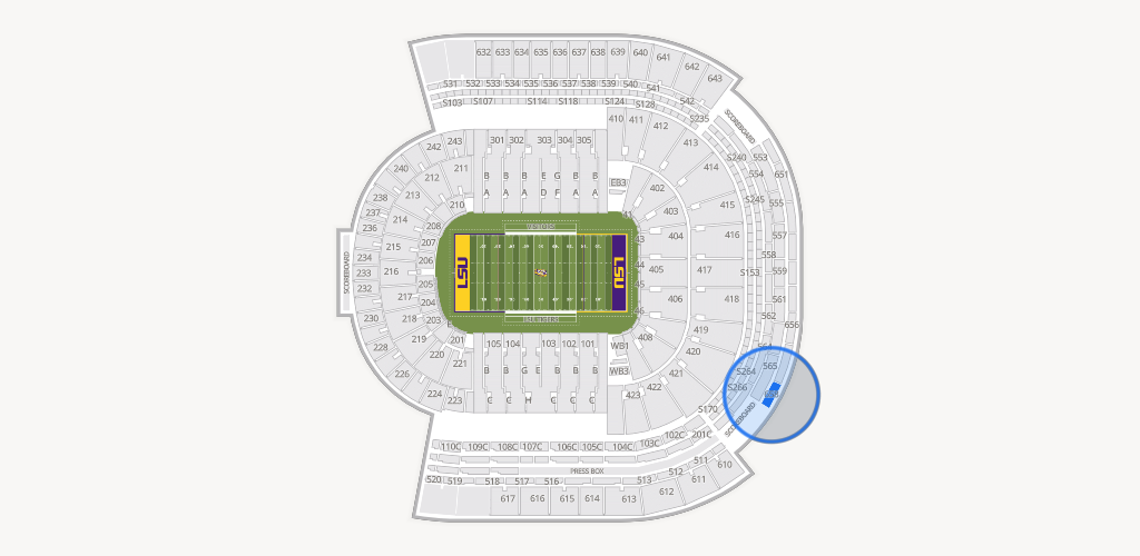 Tiger Stadium Seating Chart