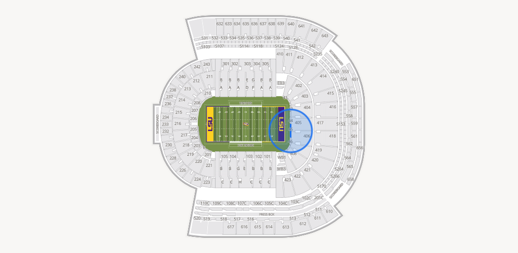 Tiger Stadium Seating Chart