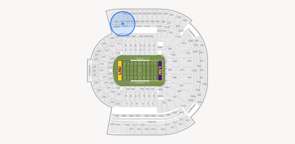 Tiger Stadium Seating Chart