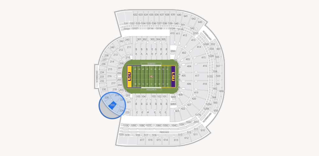 Tiger Stadium Seating Chart