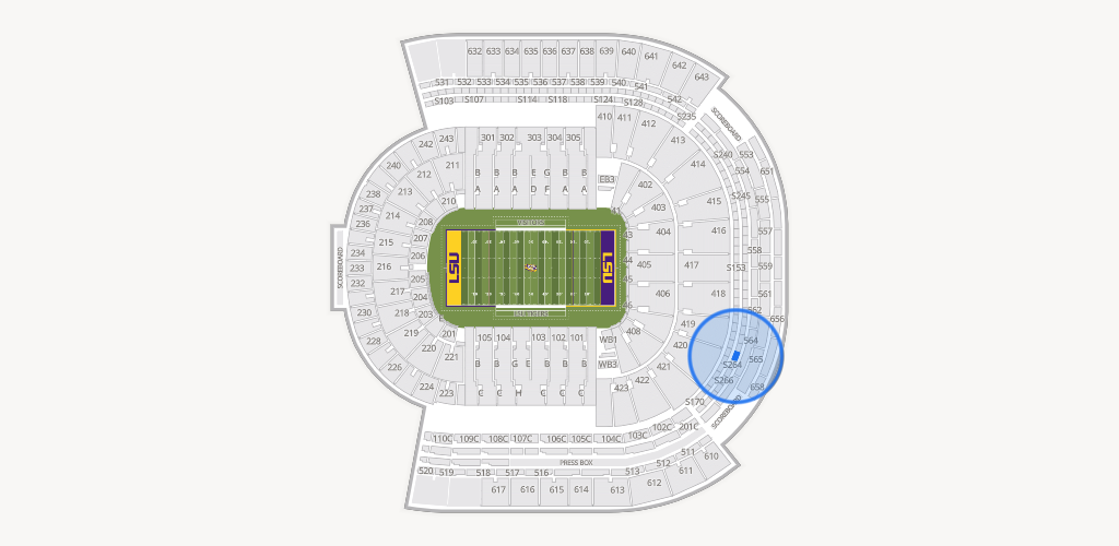 Tiger Stadium Seating Chart