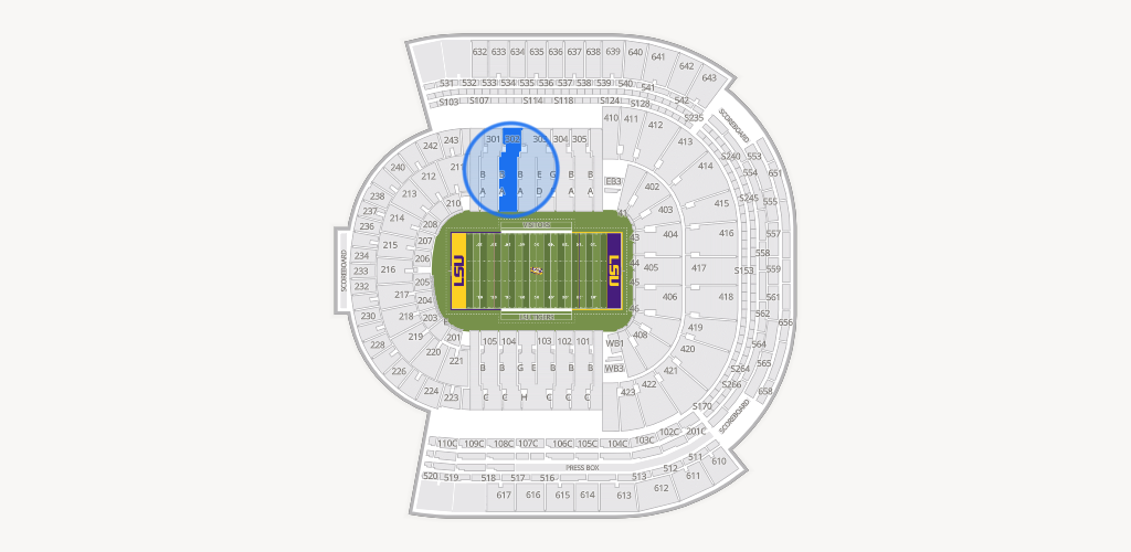 Tiger Stadium Seating Chart