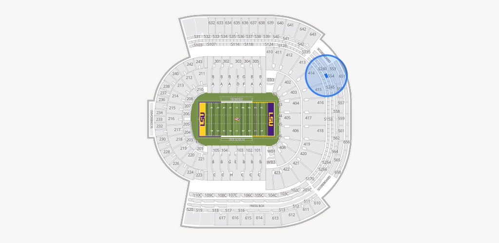 Tiger Stadium Seating Chart