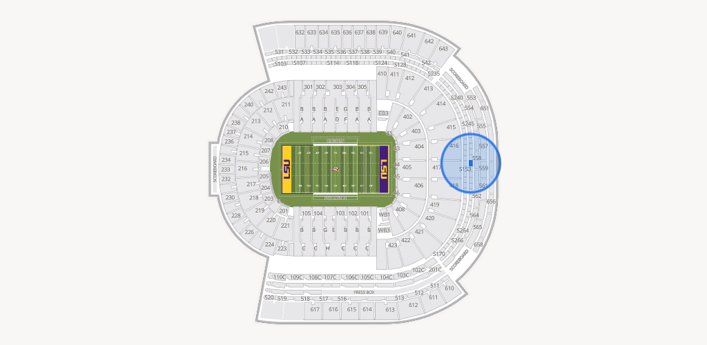Tiger Stadium Seating Chart