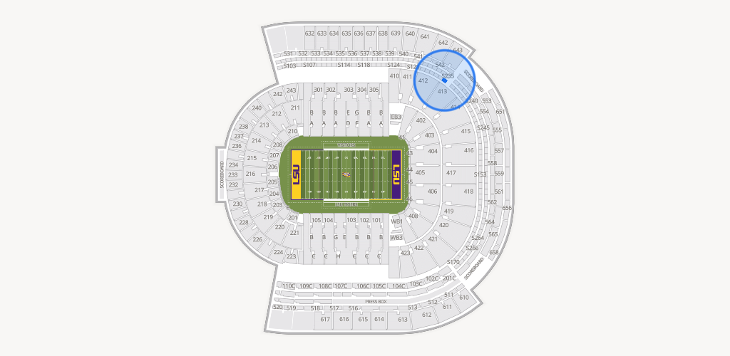 Tiger Stadium Seating Chart