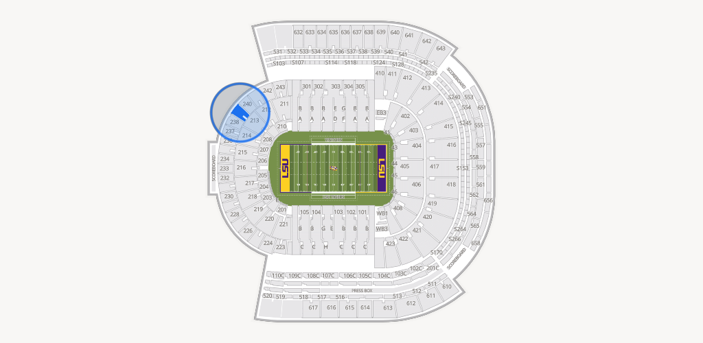 Tiger Stadium Seating Chart