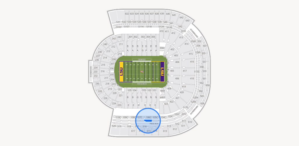 Tiger Stadium Seating Chart