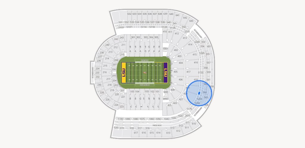 Tiger Stadium Seating Chart