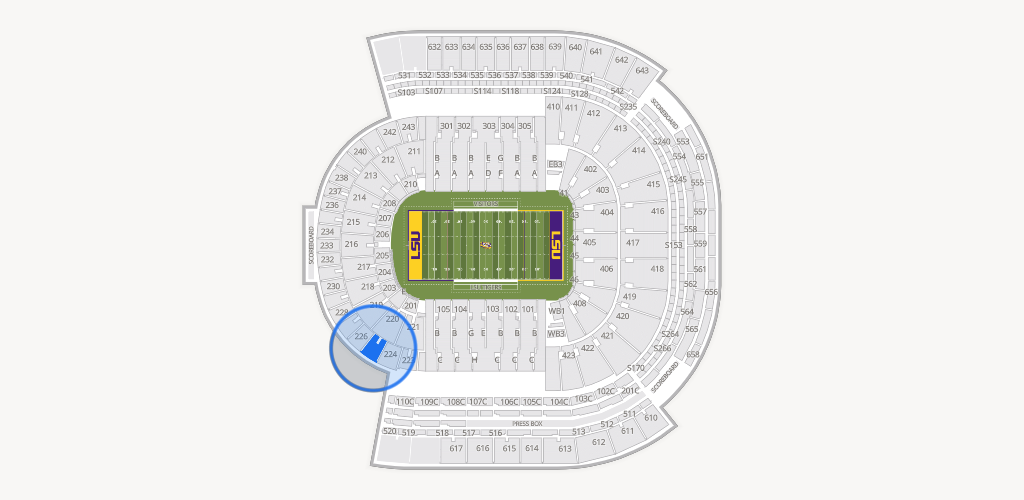 Tiger Stadium Seating Chart