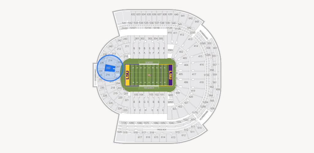 Tiger Stadium Seating Chart