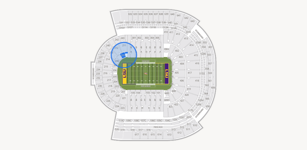 Tiger Stadium Seating Chart