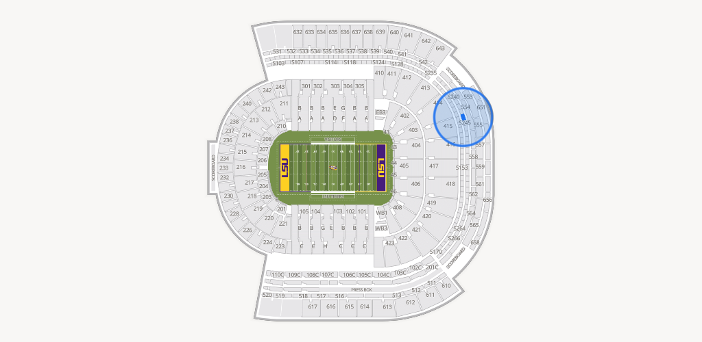 Tiger Stadium Seating Chart