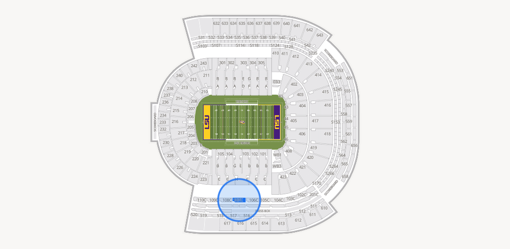 Tiger Stadium Seating Chart