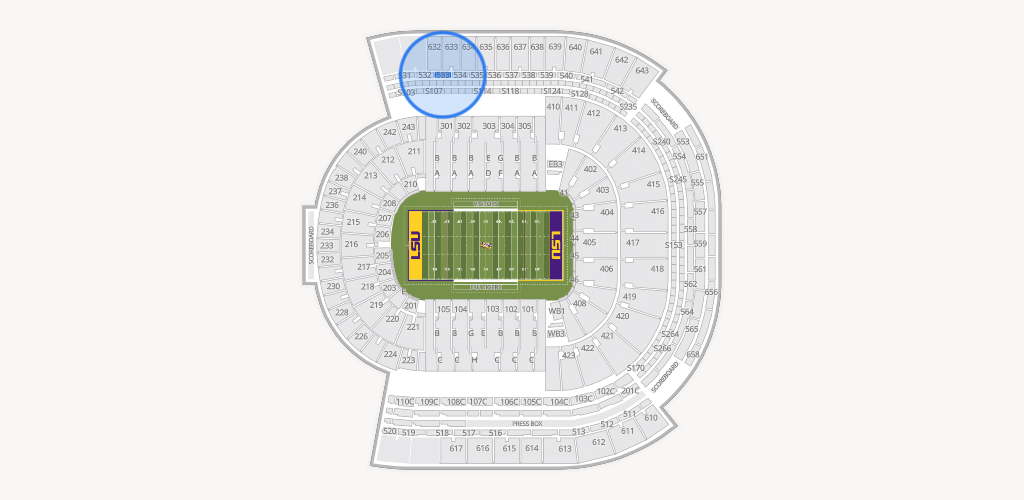 Tiger Stadium Seating Chart