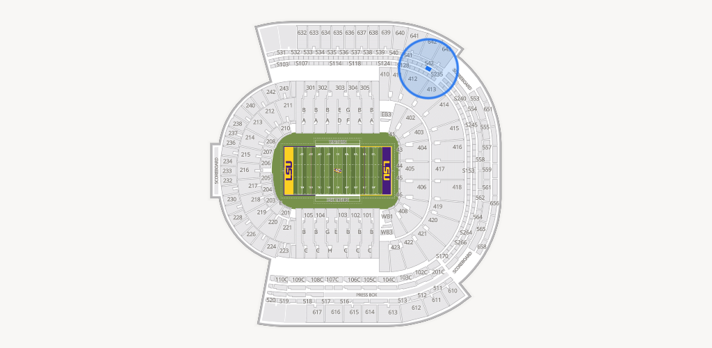 Tiger Stadium Seating Chart