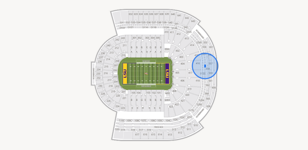Tiger Stadium Seating Chart