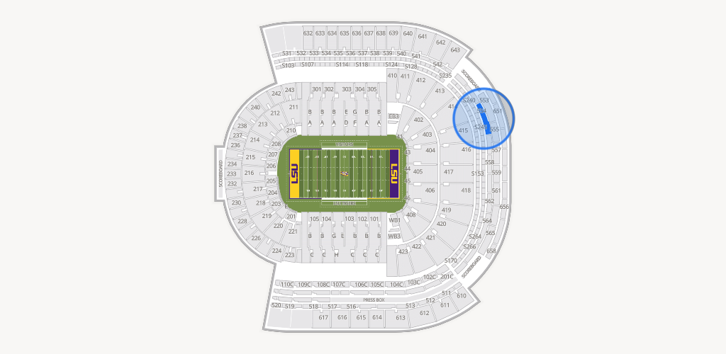 Tiger Stadium Seating Chart