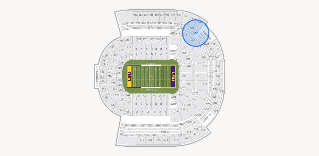 Tiger Stadium Seating Chart