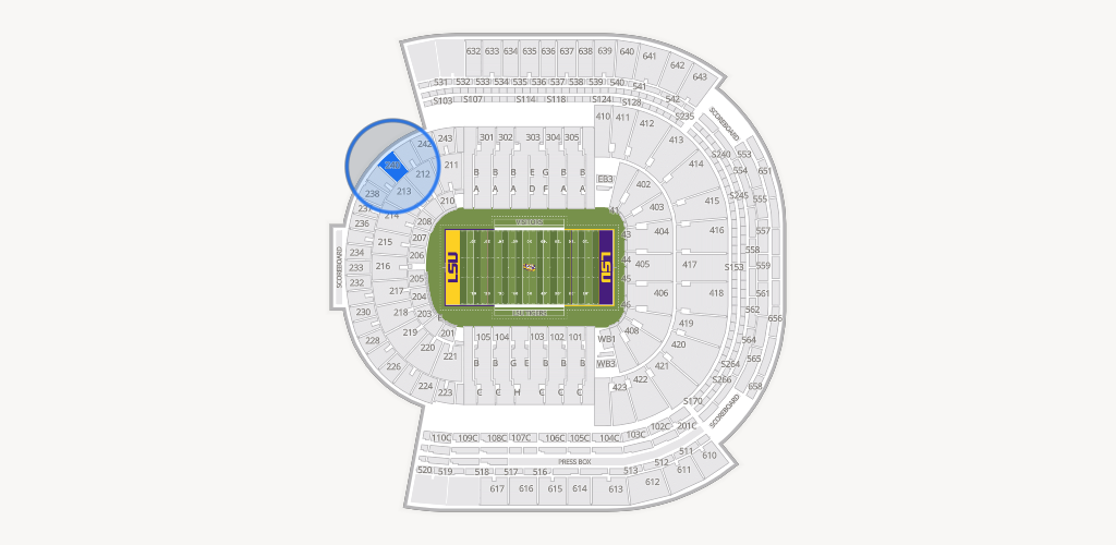 Tiger Stadium Seating Chart