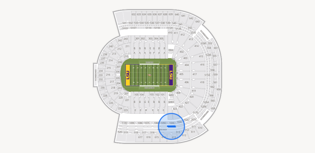 Tiger Stadium Seating Chart