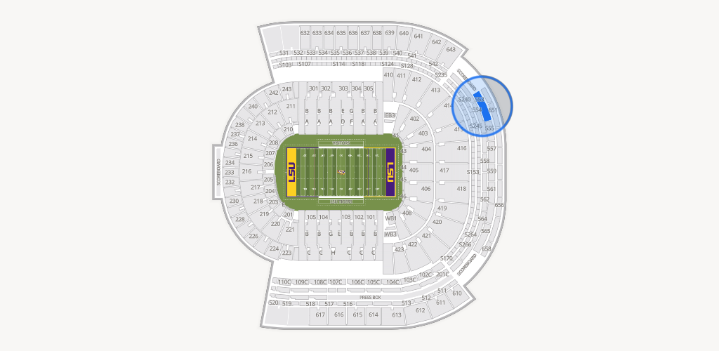 Tiger Stadium Seating Chart