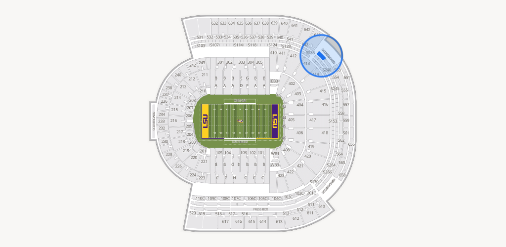 Tiger Stadium Seating Chart