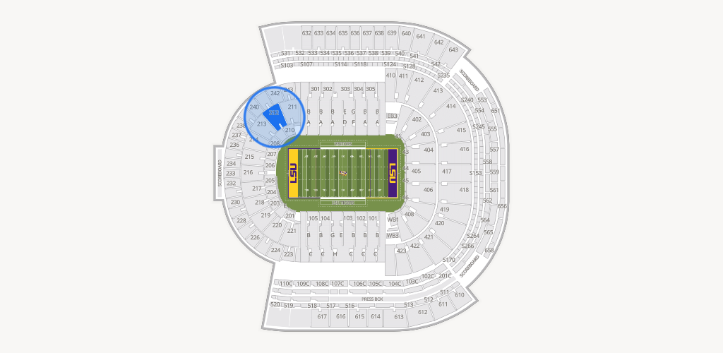Tiger Stadium Seating Chart