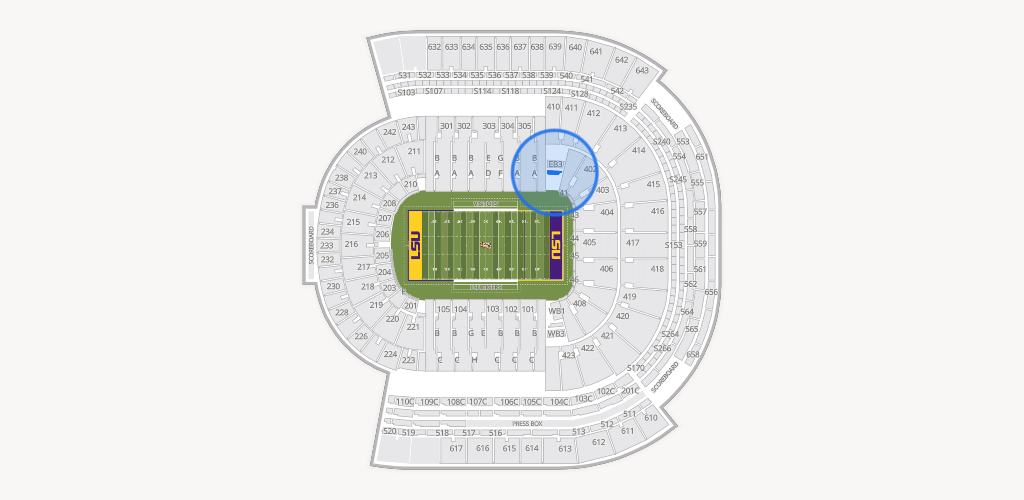 Tiger Stadium Seating Chart