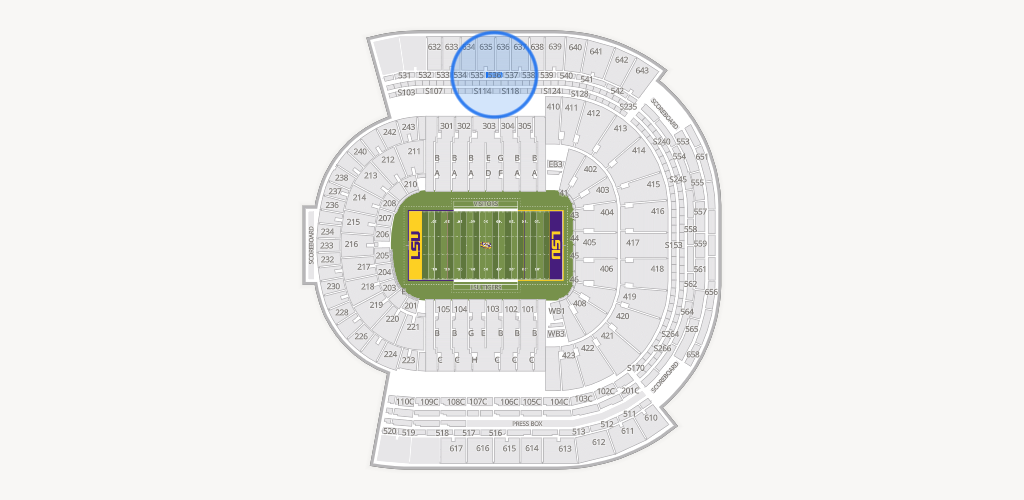 Tiger Stadium Seating Chart