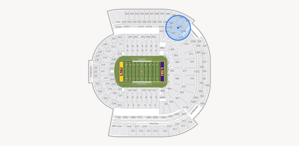Tiger Stadium Seating Chart