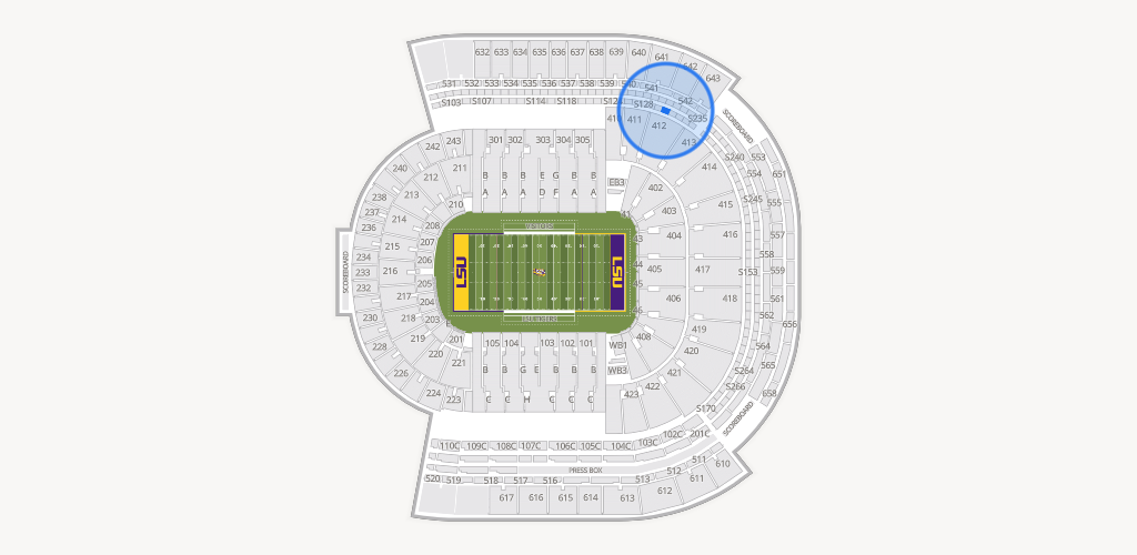 Tiger Stadium Seating Chart