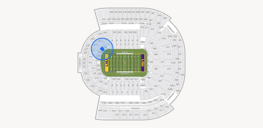 Tiger Stadium Seating Chart