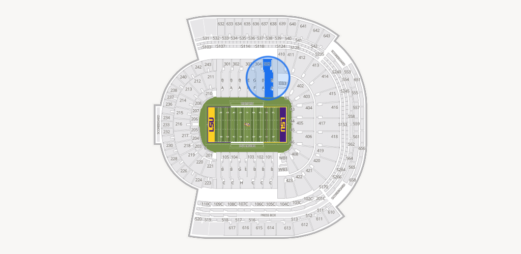 Tiger Stadium Seating Chart
