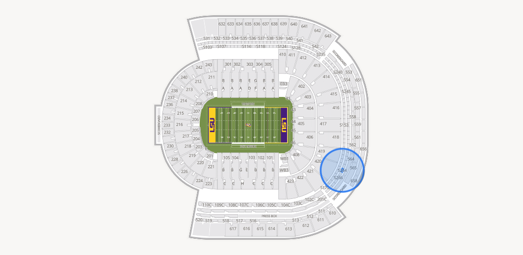 Tiger Stadium Seating Chart