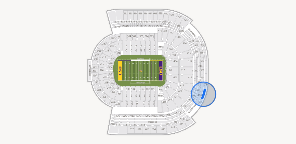 Tiger Stadium Seating Chart