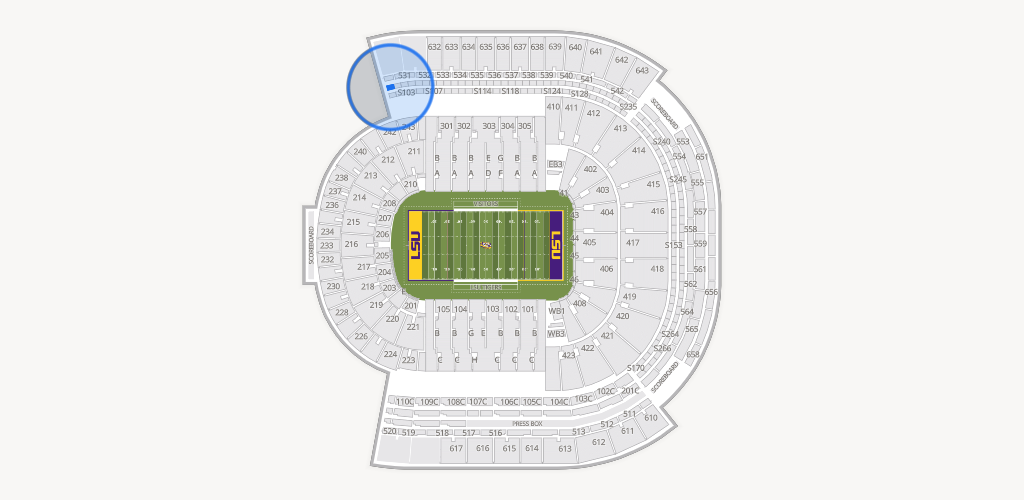 Tiger Stadium Seating Chart