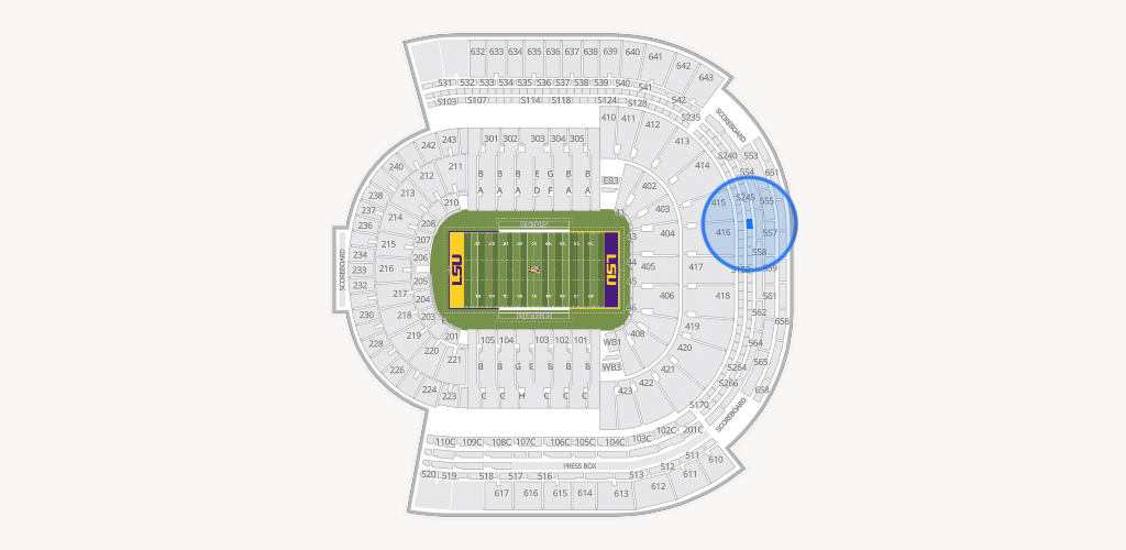 Tiger Stadium Seating Chart