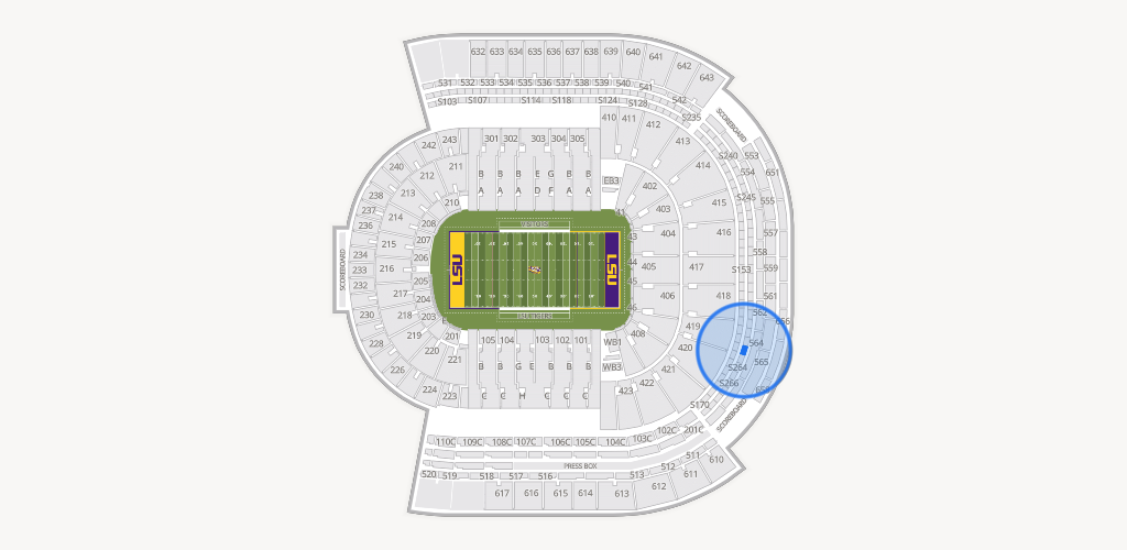 Tiger Stadium Seating Chart