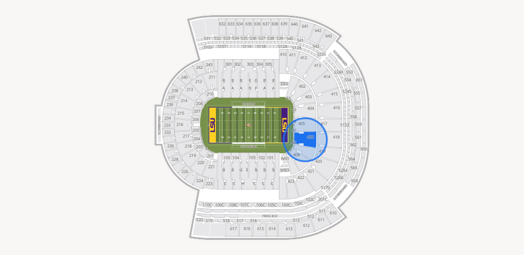 Tiger Stadium Seating Chart