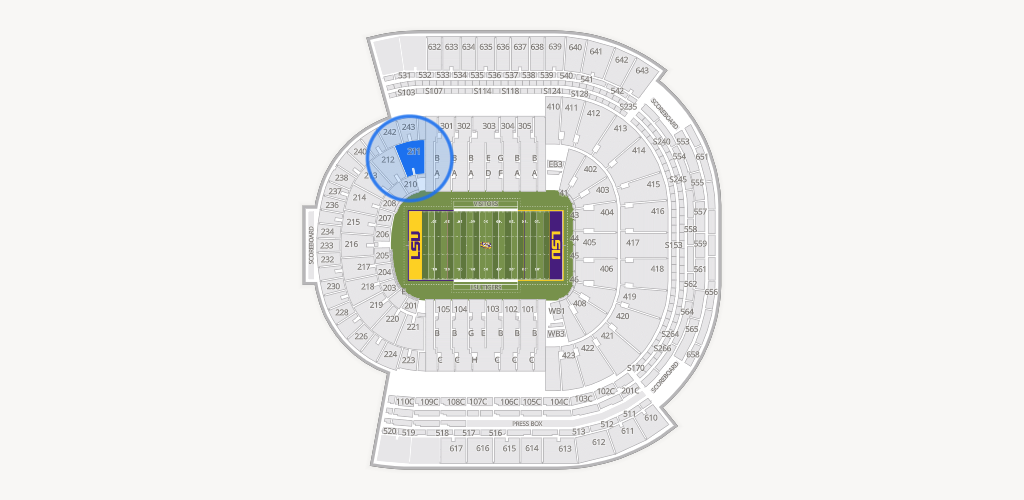 Tiger Stadium Seating Chart