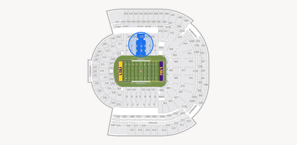 Tiger Stadium Seating Chart